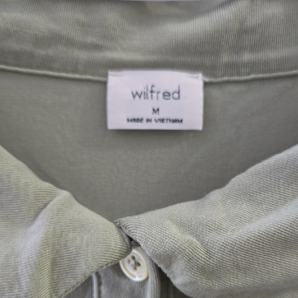 Wilfred Light Green Button-Down Shirt - Picture 2 of 6